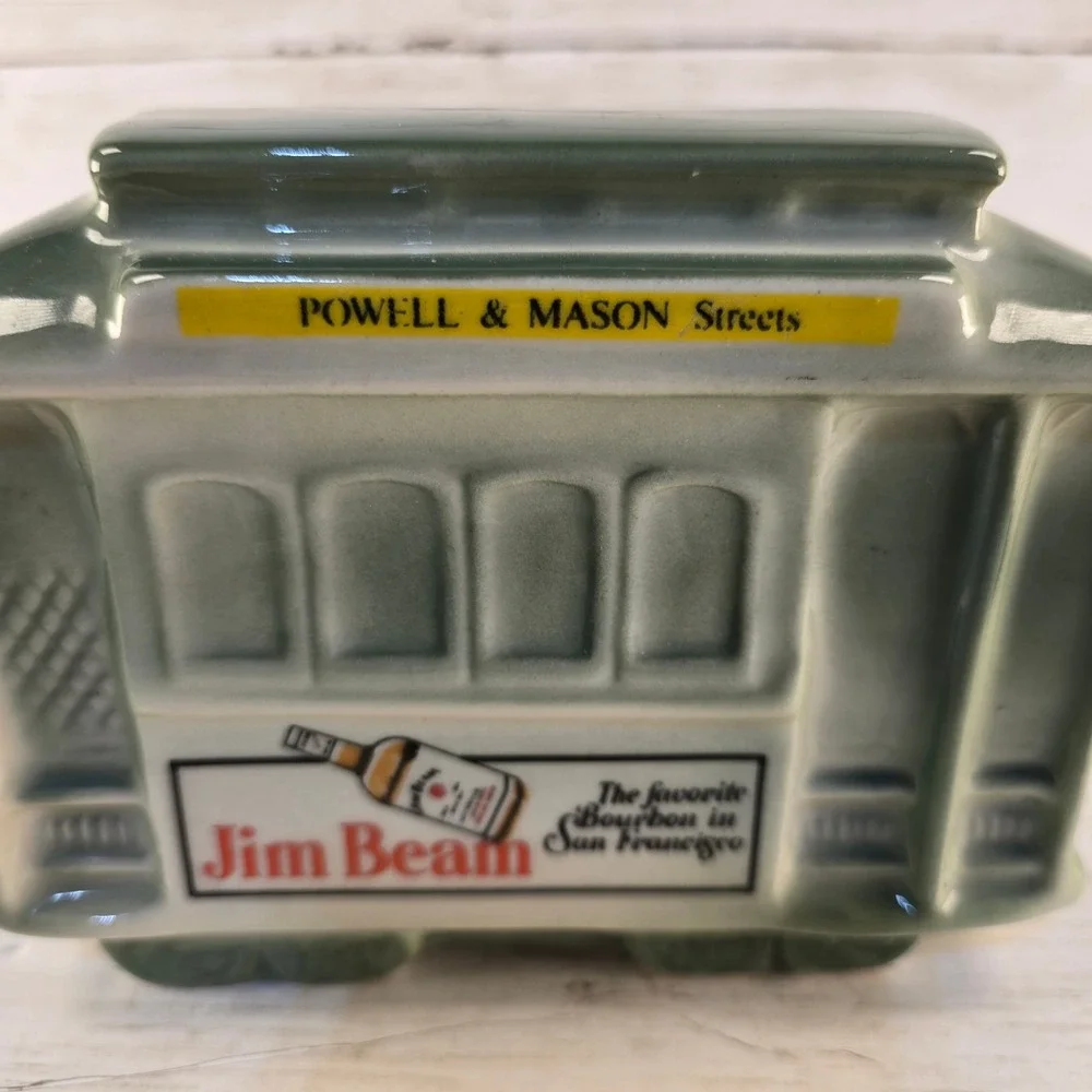 Vintage 1968 Jim Beam San Francisco Cable Car Decanter Regal China KY-DRB-230
